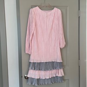Vintage Cotton Candy Tiered Dress